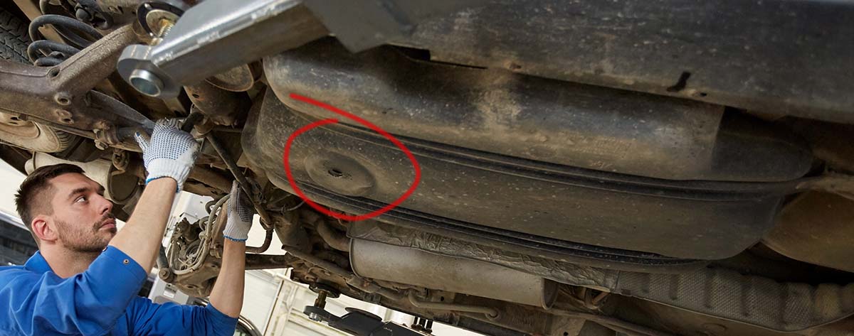 Austin Gas theft drill hole